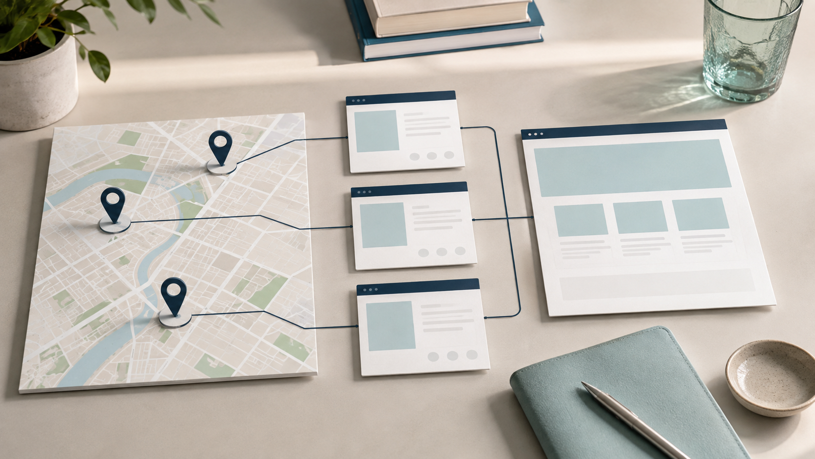 SEO local para clínicas: una página útil por cada sede